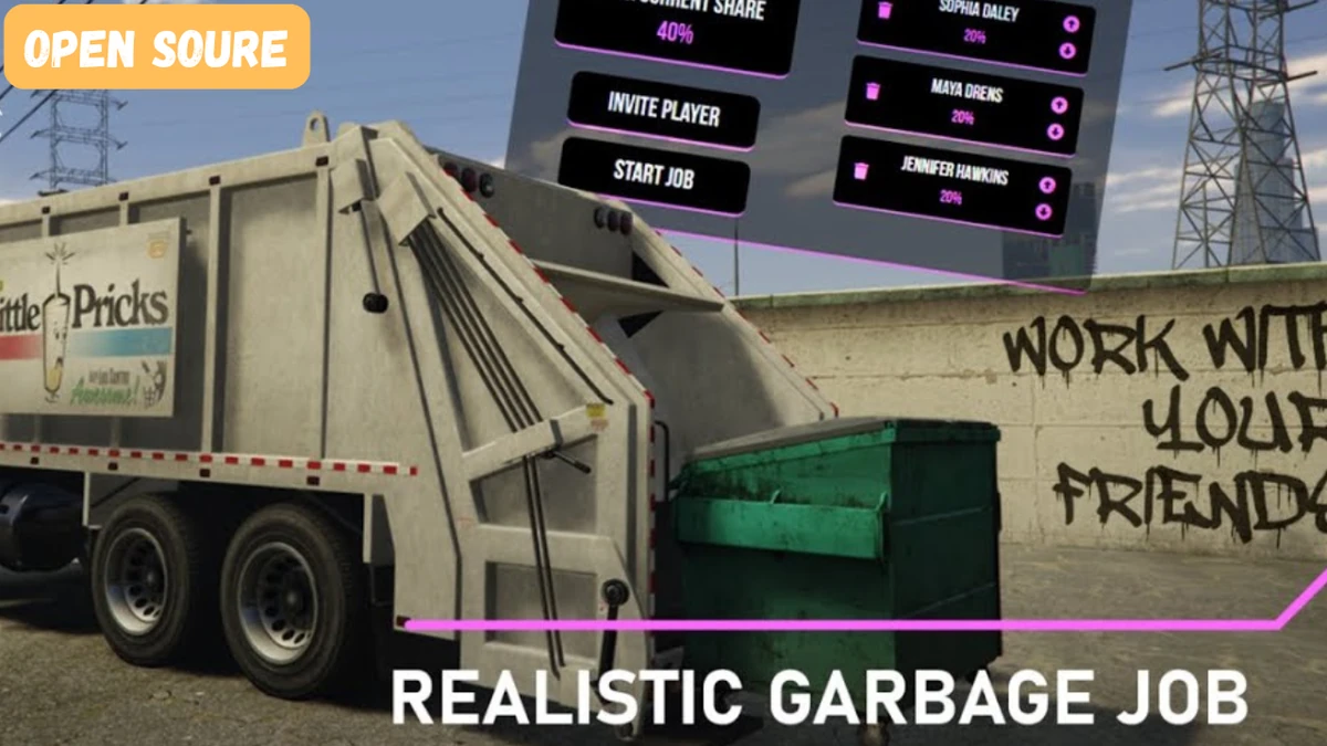 Realistic Garbage Job FiveM | QBCore QBOX Script